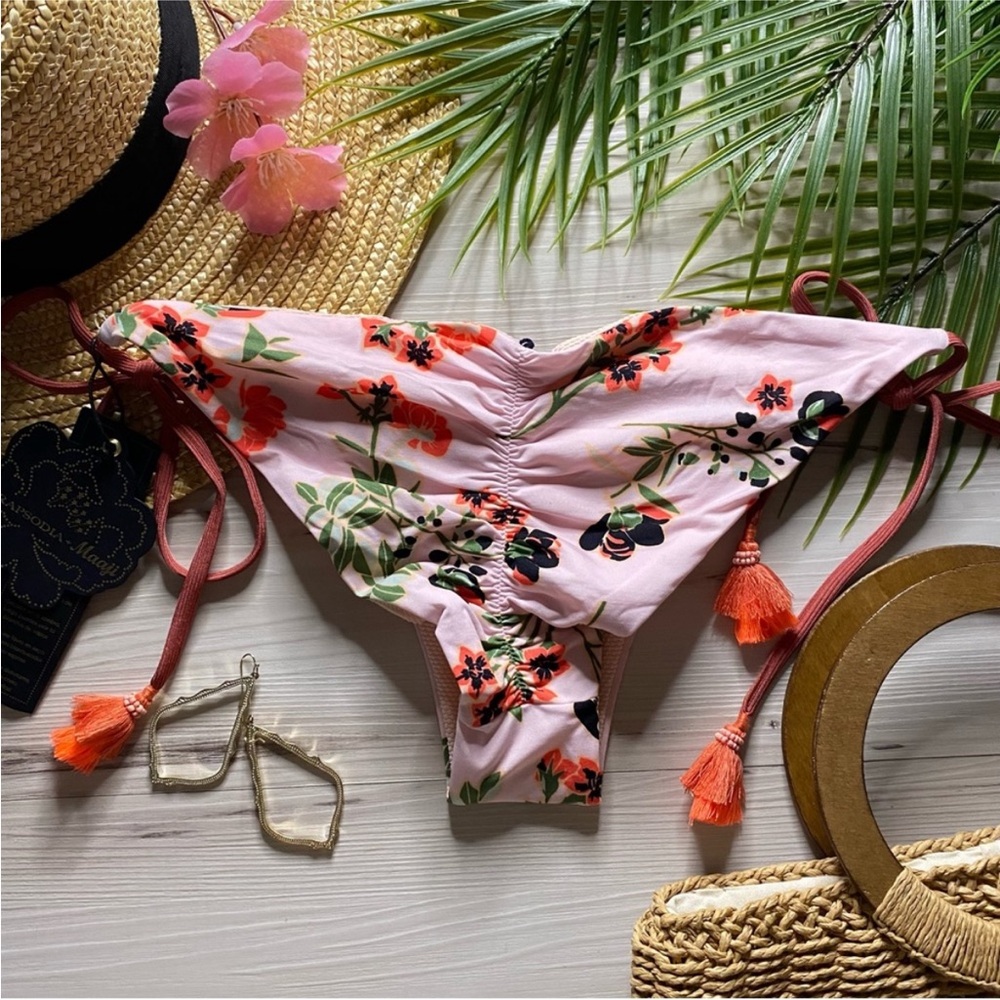 Maaji x Rapsodia LIMITED EDITION String Floral Bikini Bottom - Picture 2 of 14